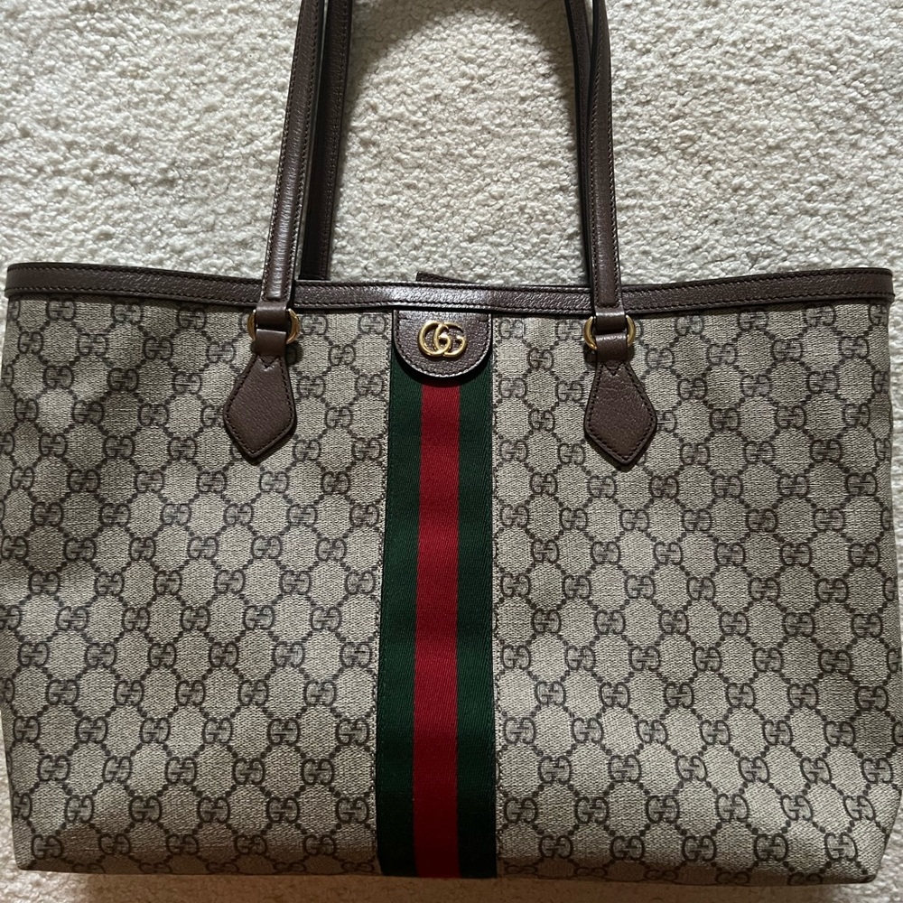 Authentic Gucci Medium Ophidia Tote